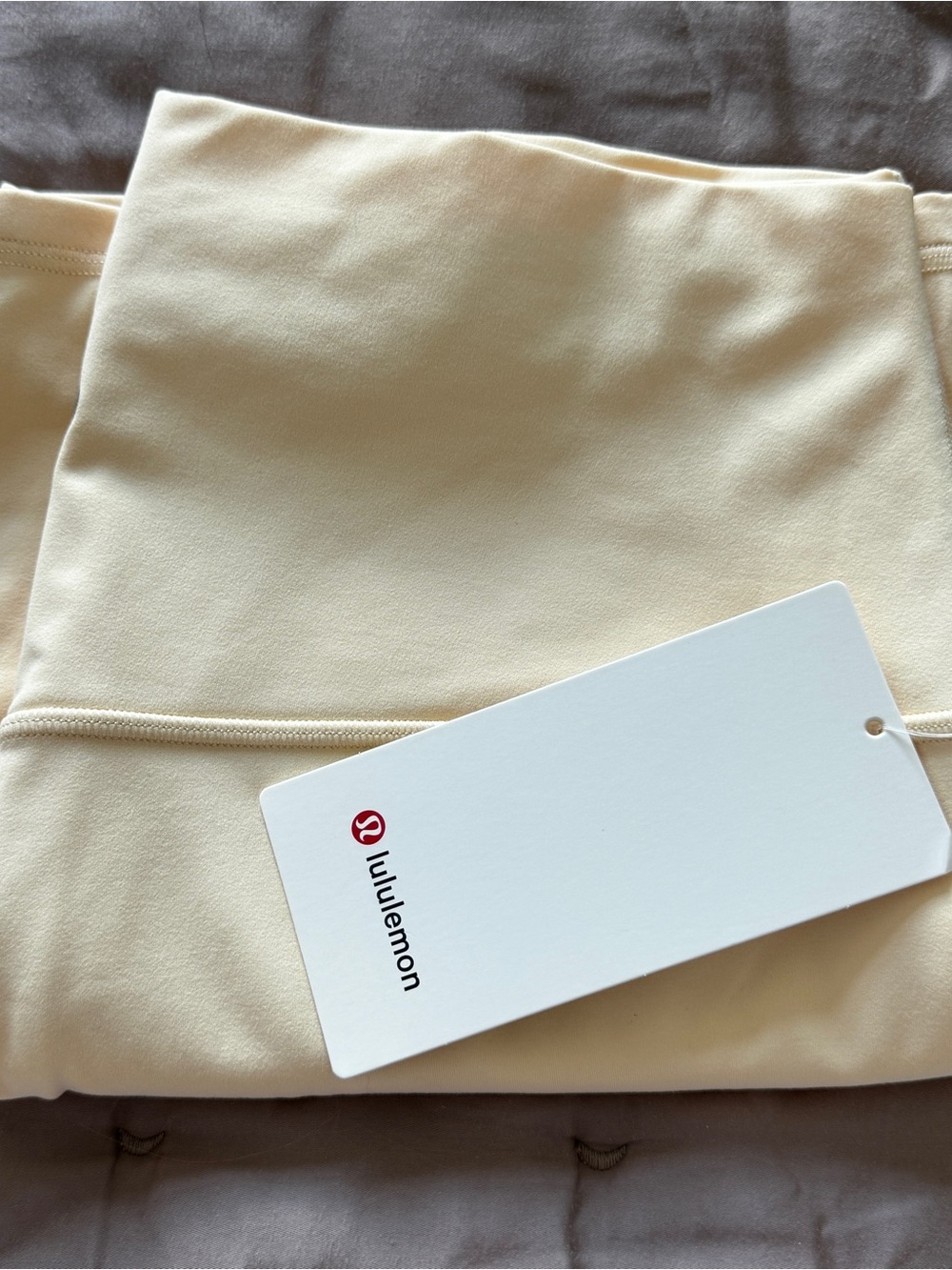 lululemon athletica align High-Rise Athletic Shorts - Cream - Picture 4 of 4